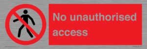 No unauthorised access